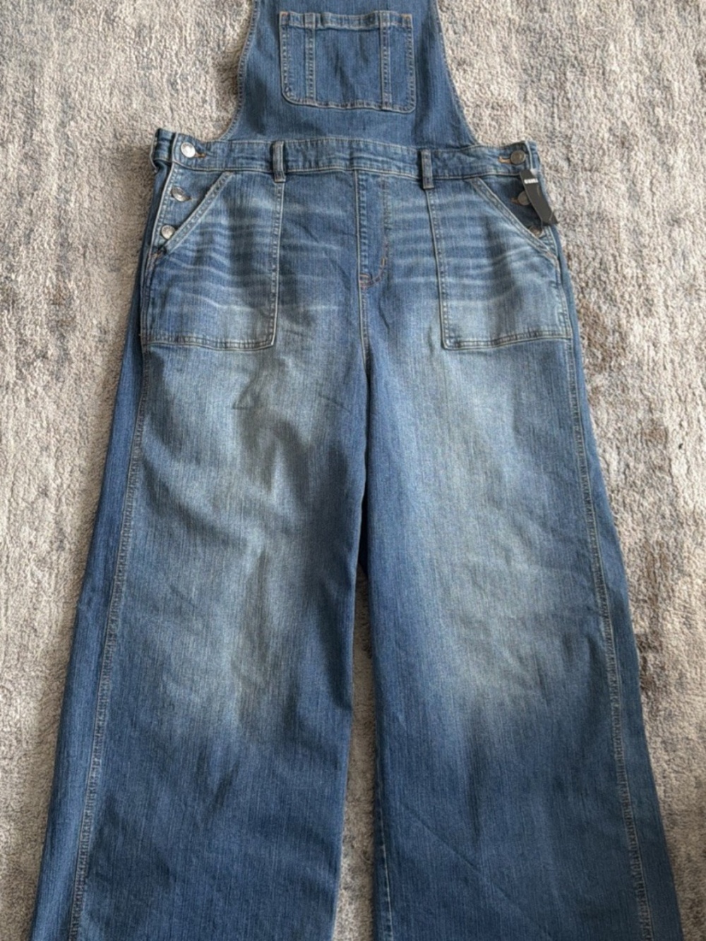 Torrid Wide Leg Vintage Stretch Loose Cannon Overall